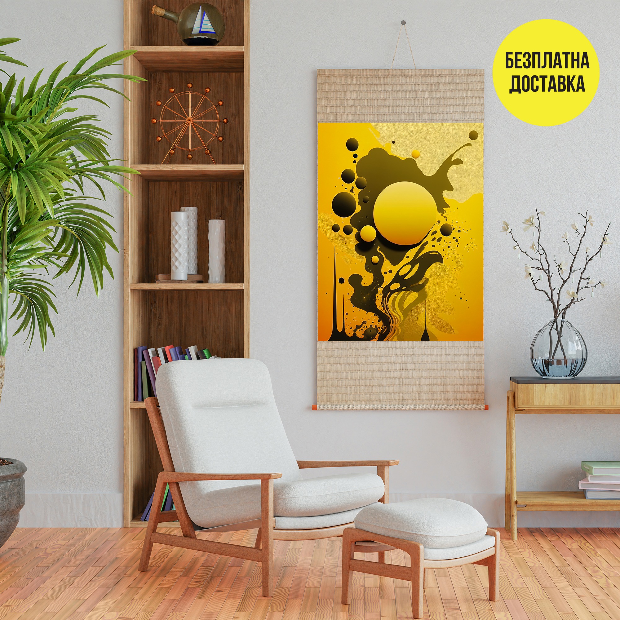 Картина-Жълта илюзия 0058