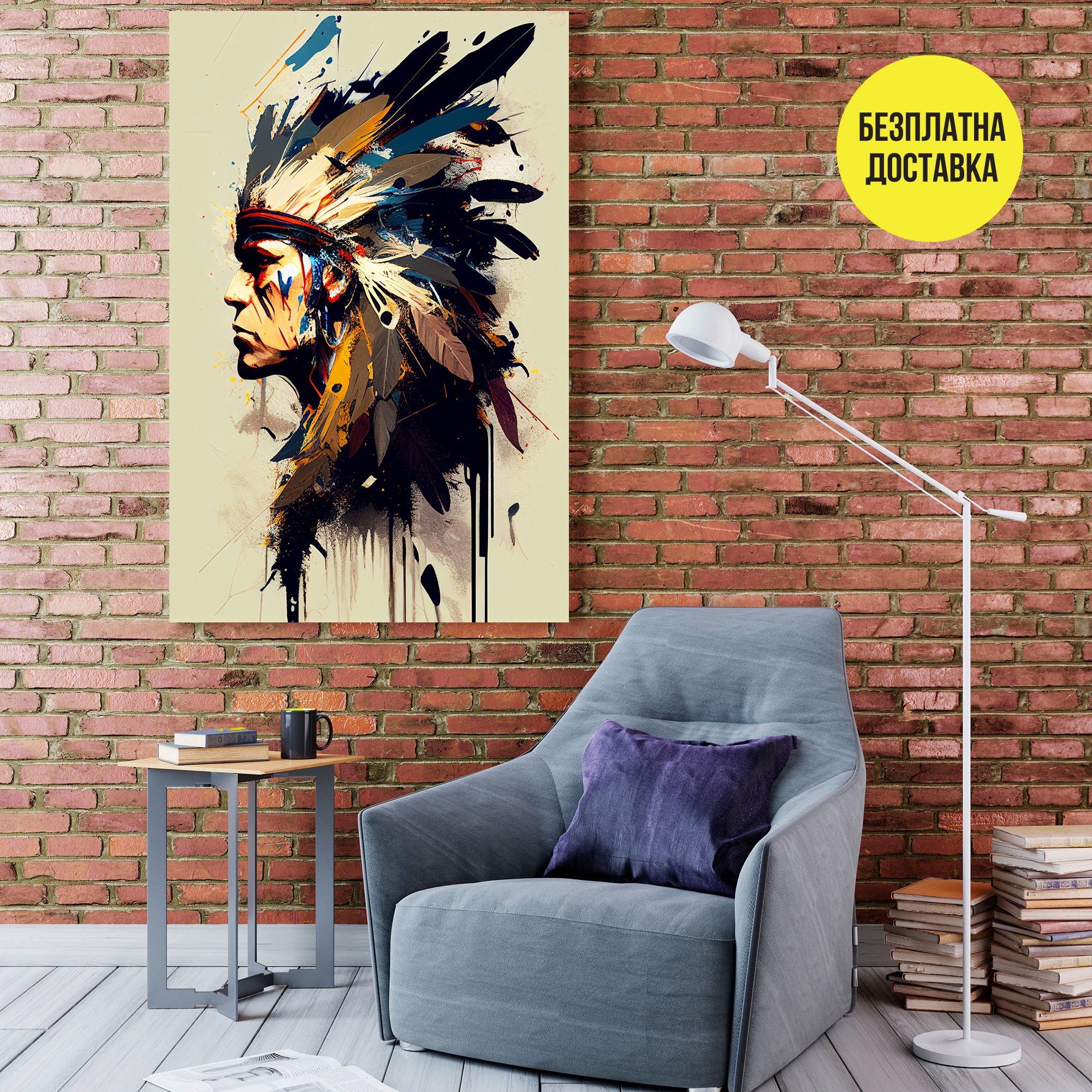 Картина-Мохикан 0485