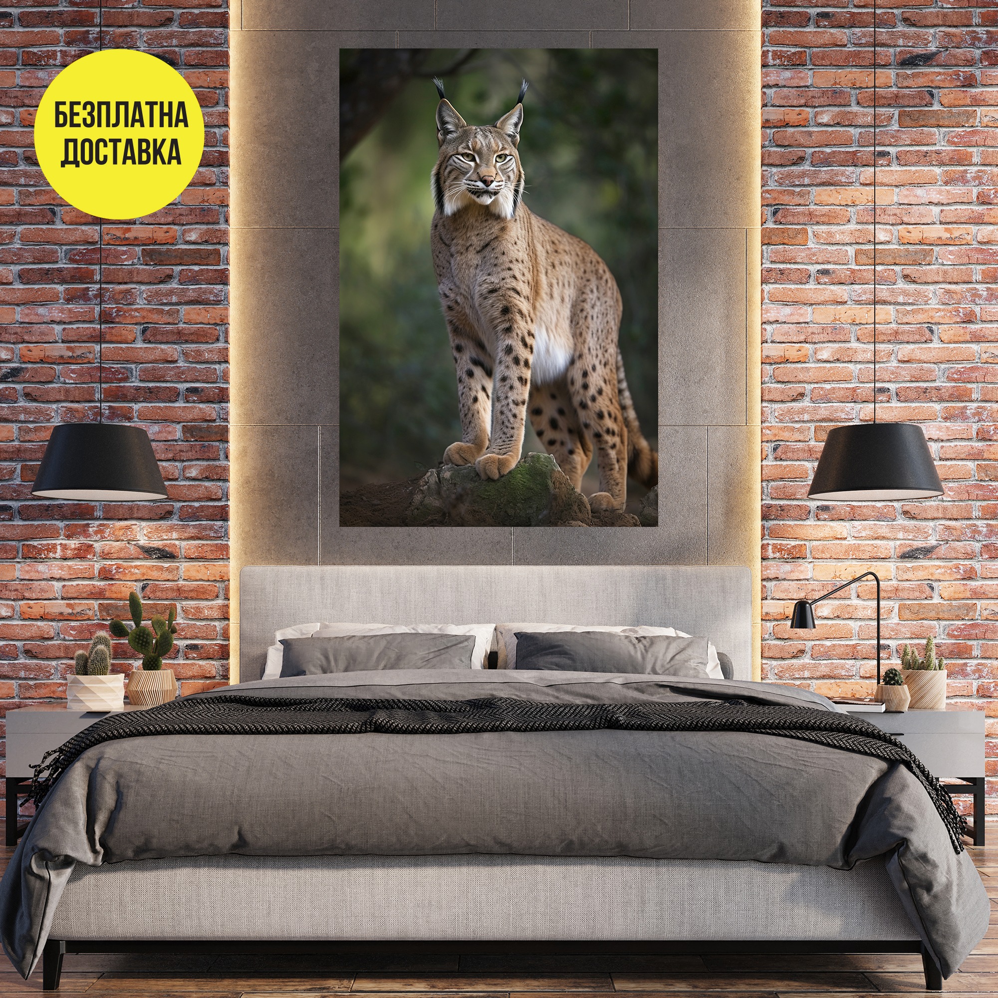 Картина-Дива котка 0512