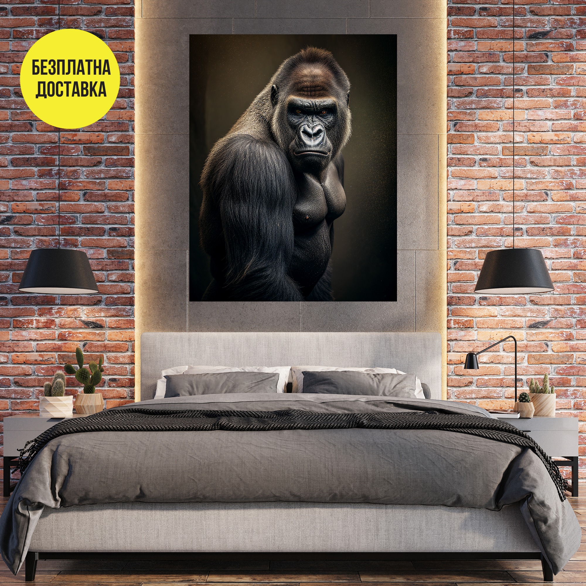 Картина-Горила 0506