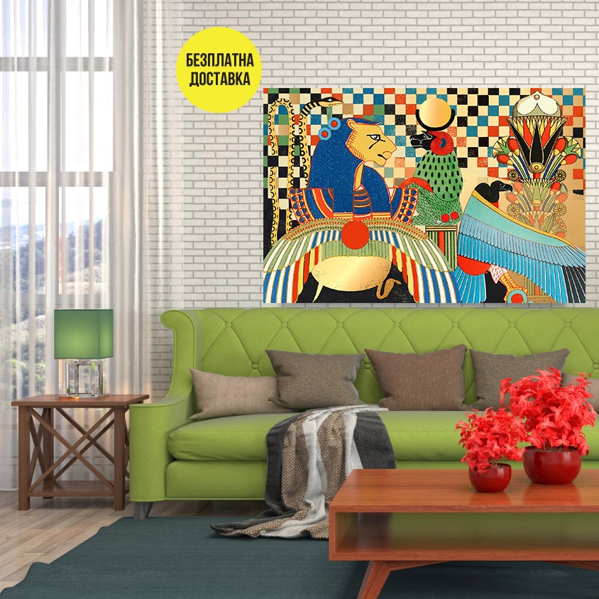 Картина-Египетска илюстрация 0342