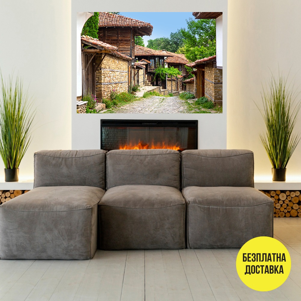 Картина-Старинни къщи 0829