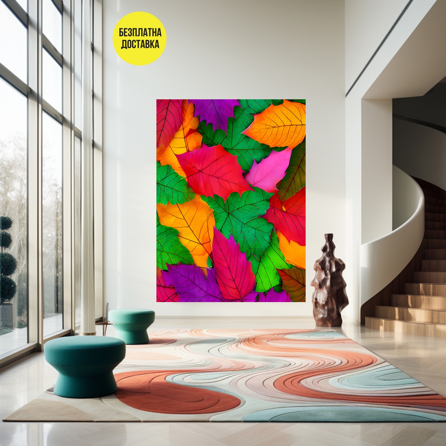 Картина-Кленови листа 1035