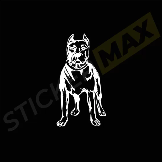 ловен стикер, стикер за кола, куче