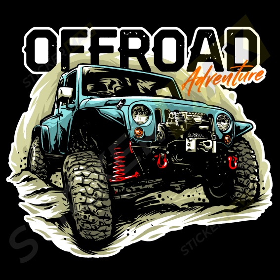 Стикер - OFF ROAD Adventure 4022