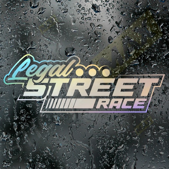 Стикер - Legal Street Race 5017