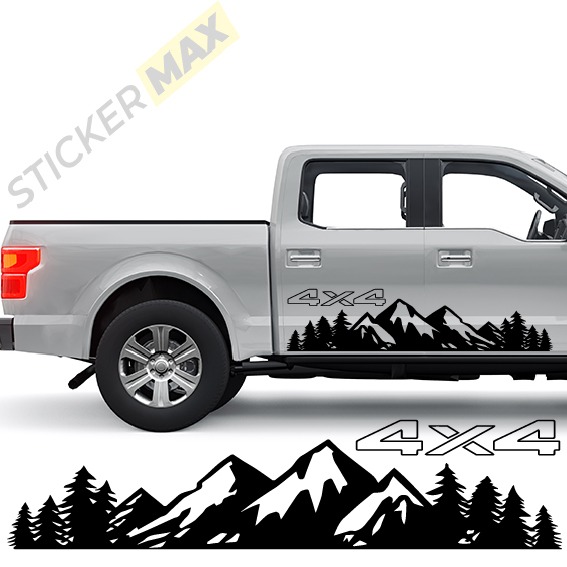 4х4 офроуд стикер за джип