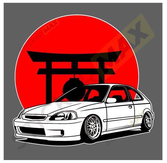 тунинг стикер