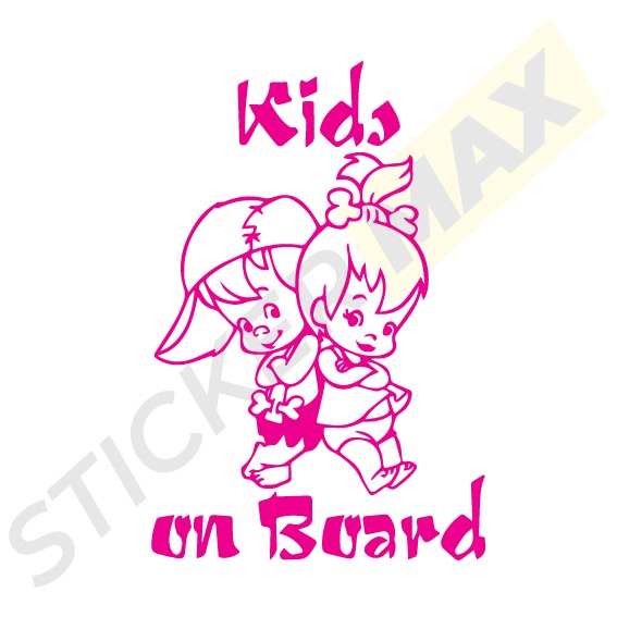 Стикер - Kids on Board 3030