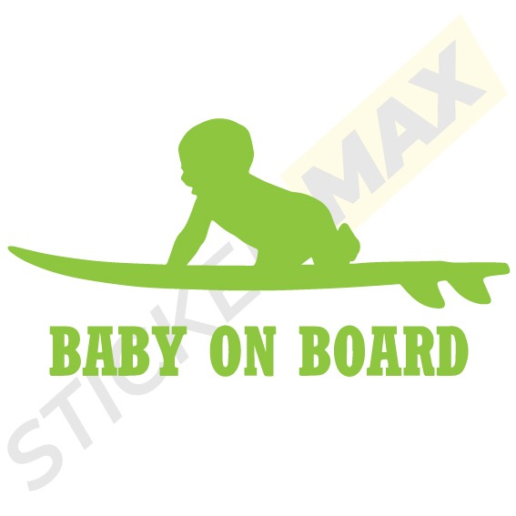 Стикер - Бебе на Борд 3024