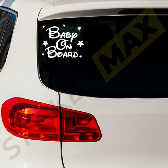 Стикер - Бебе на Борда звезди 3025