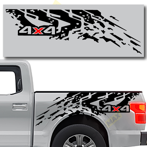 Стикер - Заден детайл 4х4 4039