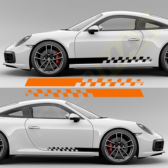 Стикер - Странични ленти за кола 1206