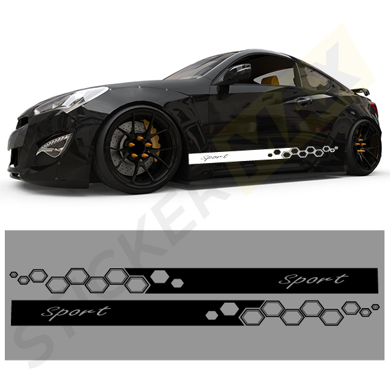 Стикер - Състезателни ленти Sport II 1216