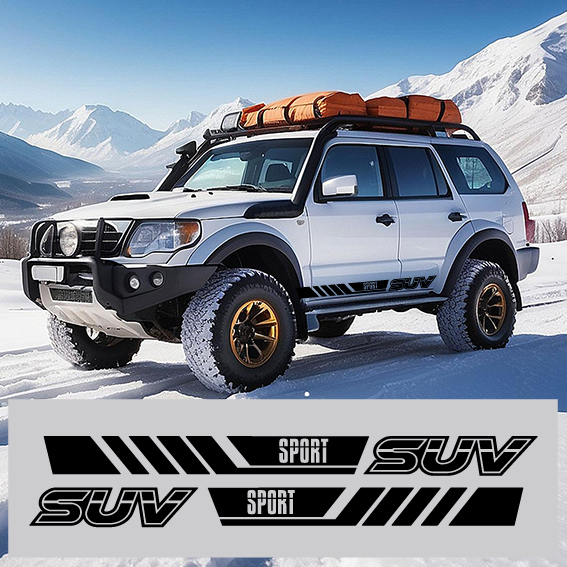 Стикер - Странични ленти SUV 4048